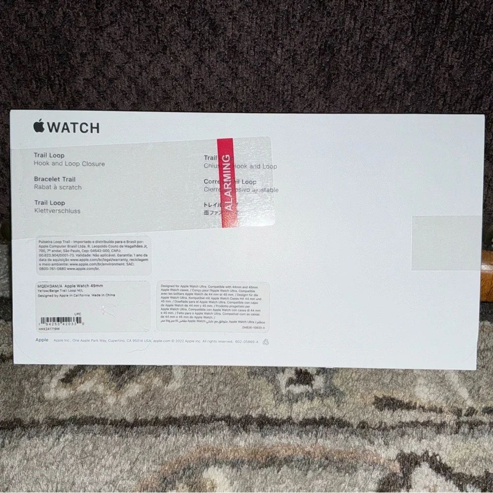 Apple Watch Ultra Trail Loop M/L Yellow/Beige